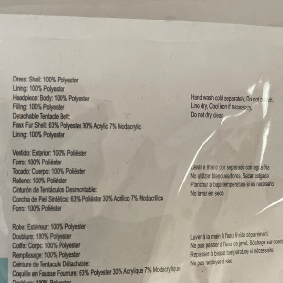 Disney Baby Ursula Infant Halloween Costume 6-12 Mo by Disguise Little Mermaid - Picture 9 of 9